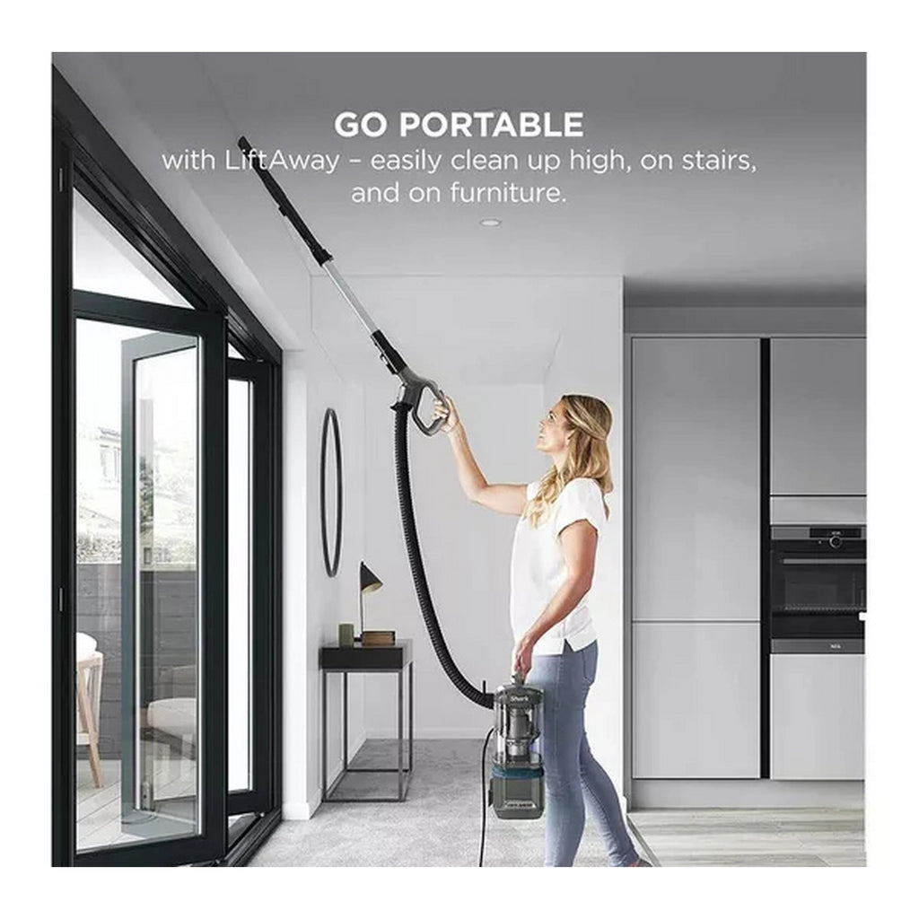 Shark Classic Upright Vacuum Cleaner - Grey and Dark Blue - NV603UK