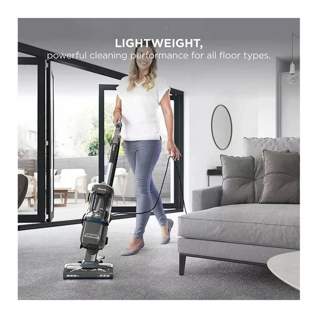 Shark Classic Upright Vacuum Cleaner - Grey and Dark Blue - NV603UK