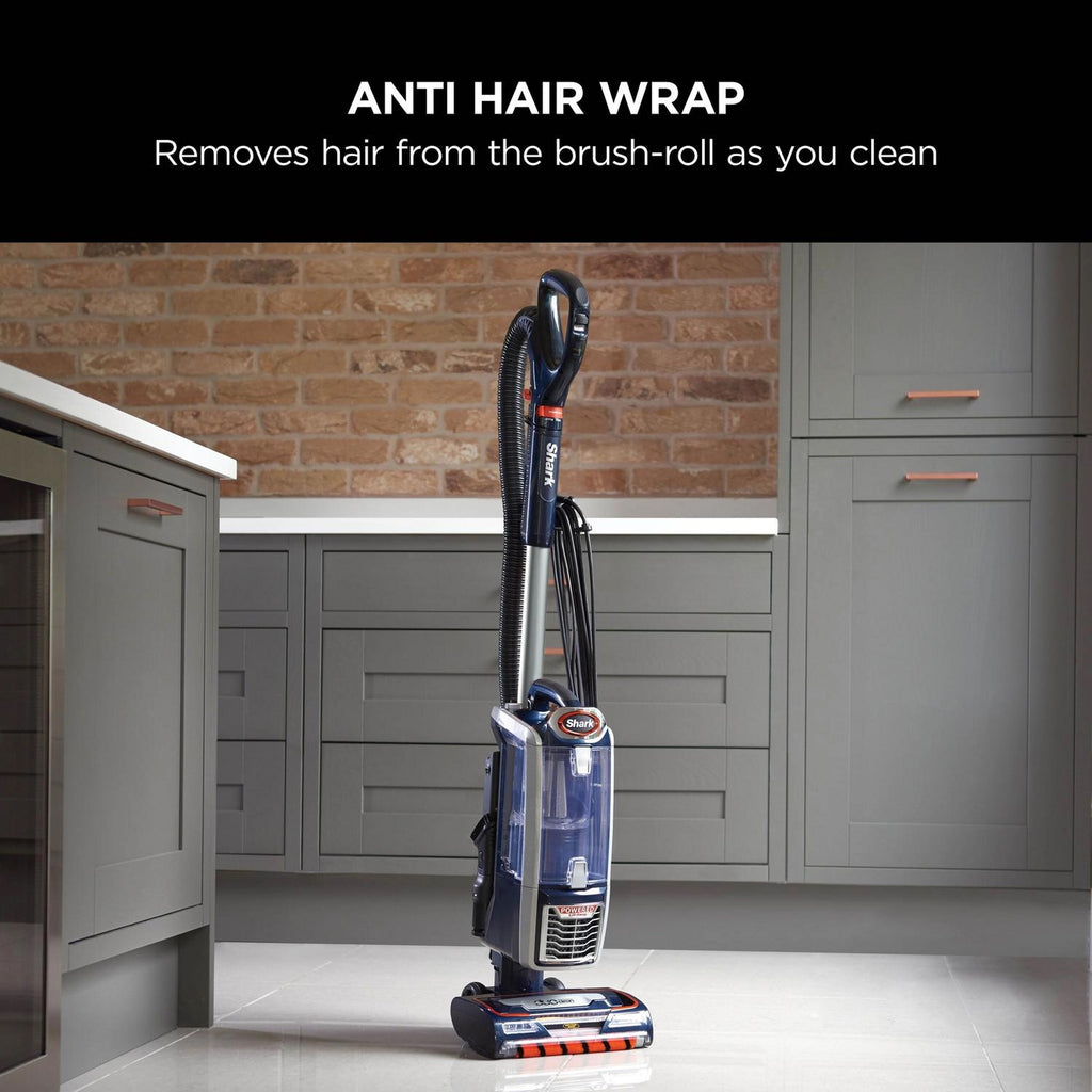 Shark Anti Hair Wrap Upright Vacuum Cleaner with Powered Lift-Away TruePet - Blue - NZ801UKT