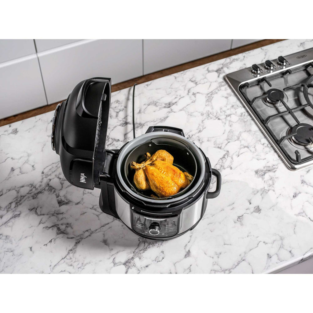 Ninja Foodi 9-in-1 Multi-Cooker 6L – Black & Silver | OP350UK
