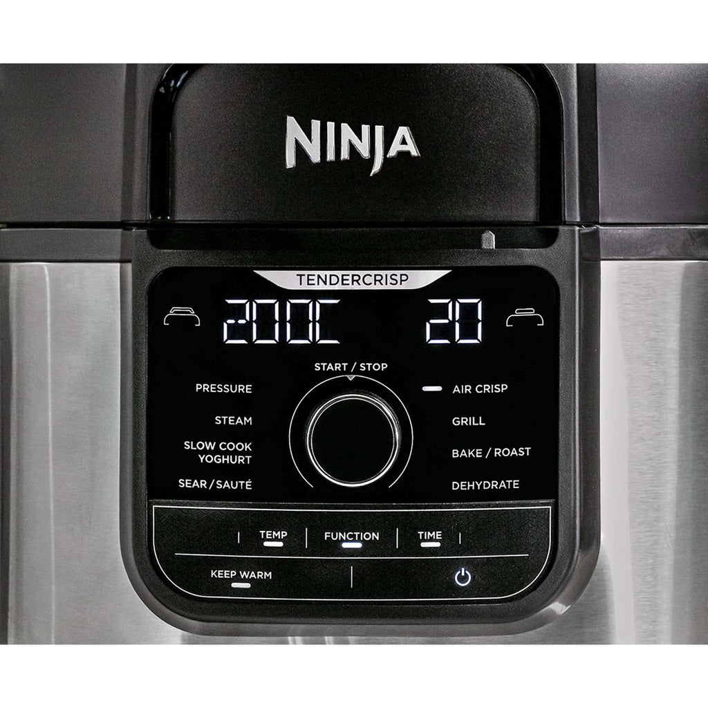 Ninja Foodi 9-in-1 Multi-Cooker 6L – Black & Silver | OP350UK