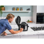 Ninja Foodi 9-in-1 Multi-Cooker 6L – Black & Silver | OP350UK