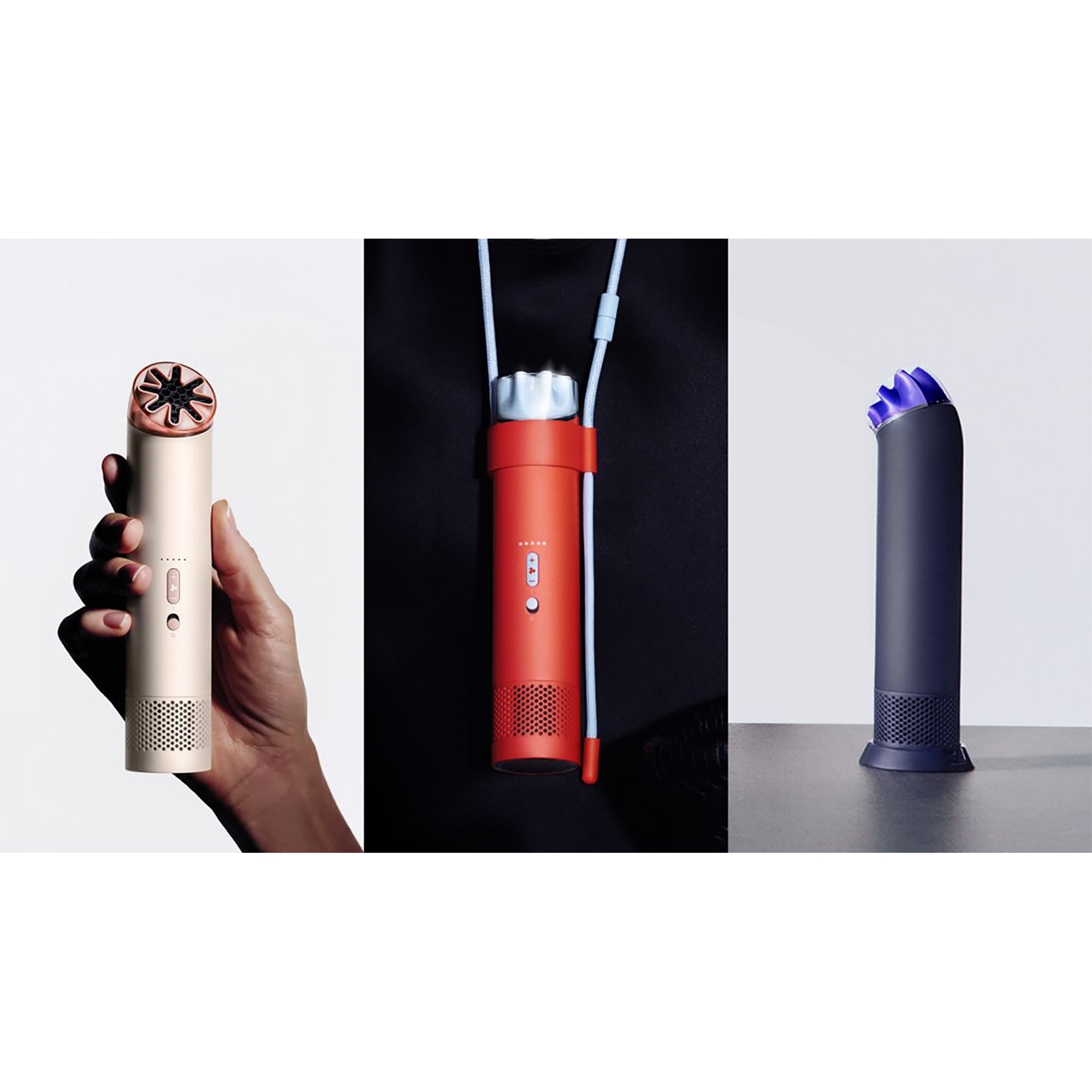 Dyson HushJet™ Mini Cool Personal Fan – Stone / Blush - PF01-ST (641010-01)
