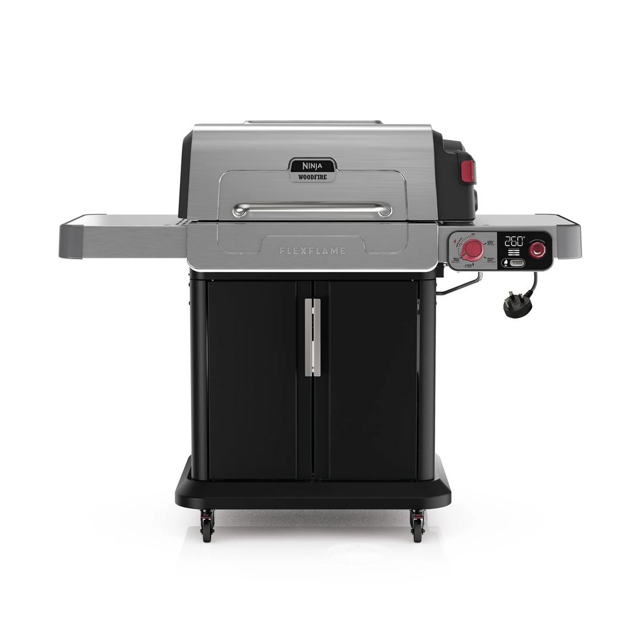 Ninja PG301UK FlexFlame Gas BBQ & Outdoor Cooking System - Black