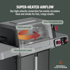 Ninja PG301UK FlexFlame Gas BBQ & Outdoor Cooking System - Black