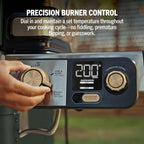 Ninja PG301UKGN FlexFlame Gas BBQ & Outdoor Cooking System - Green