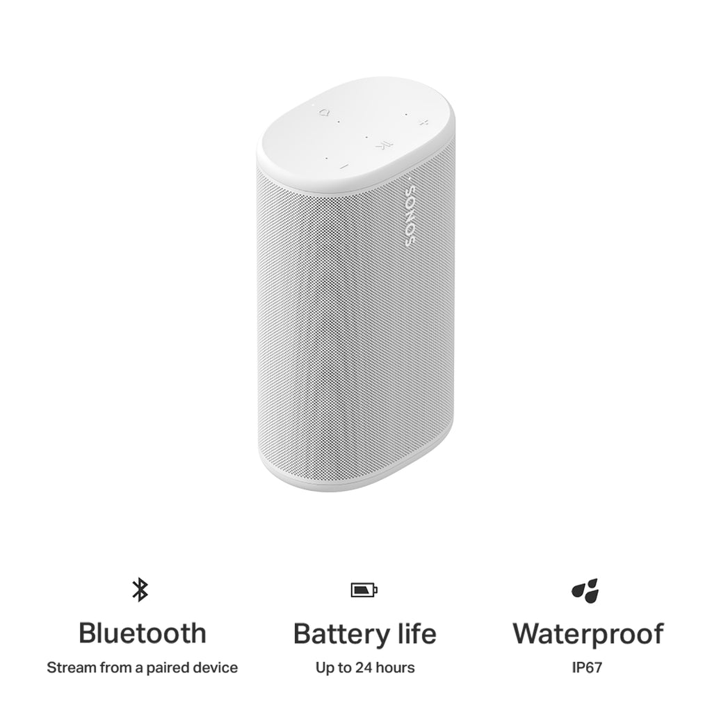 Sonos Play Portable Wireless Speaker – White