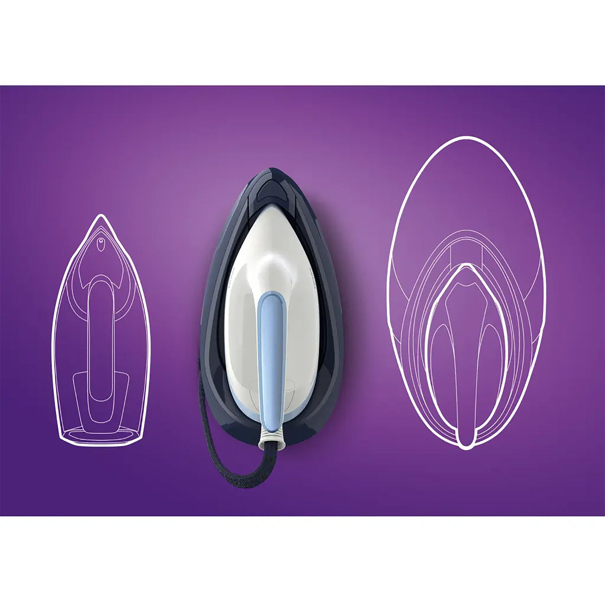 Philips PerfectCare 6000 Series Steam Generator Iron – Blue - PSG6026_20
