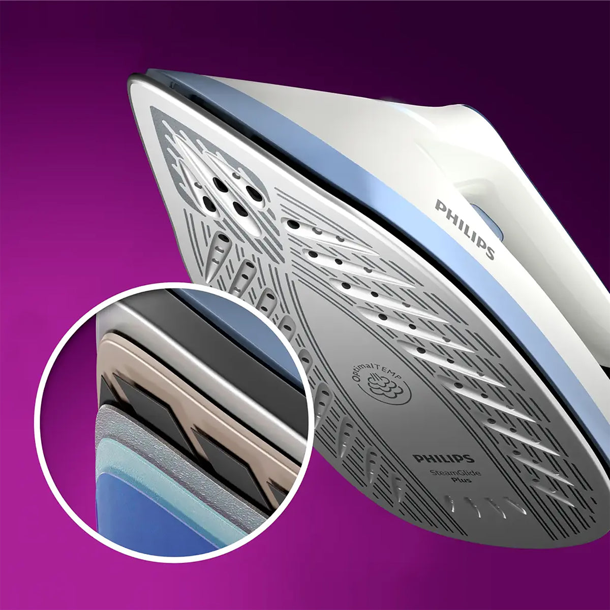 Philips PerfectCare 6000 Series Steam Generator Iron – Blue - PSG6026_20
