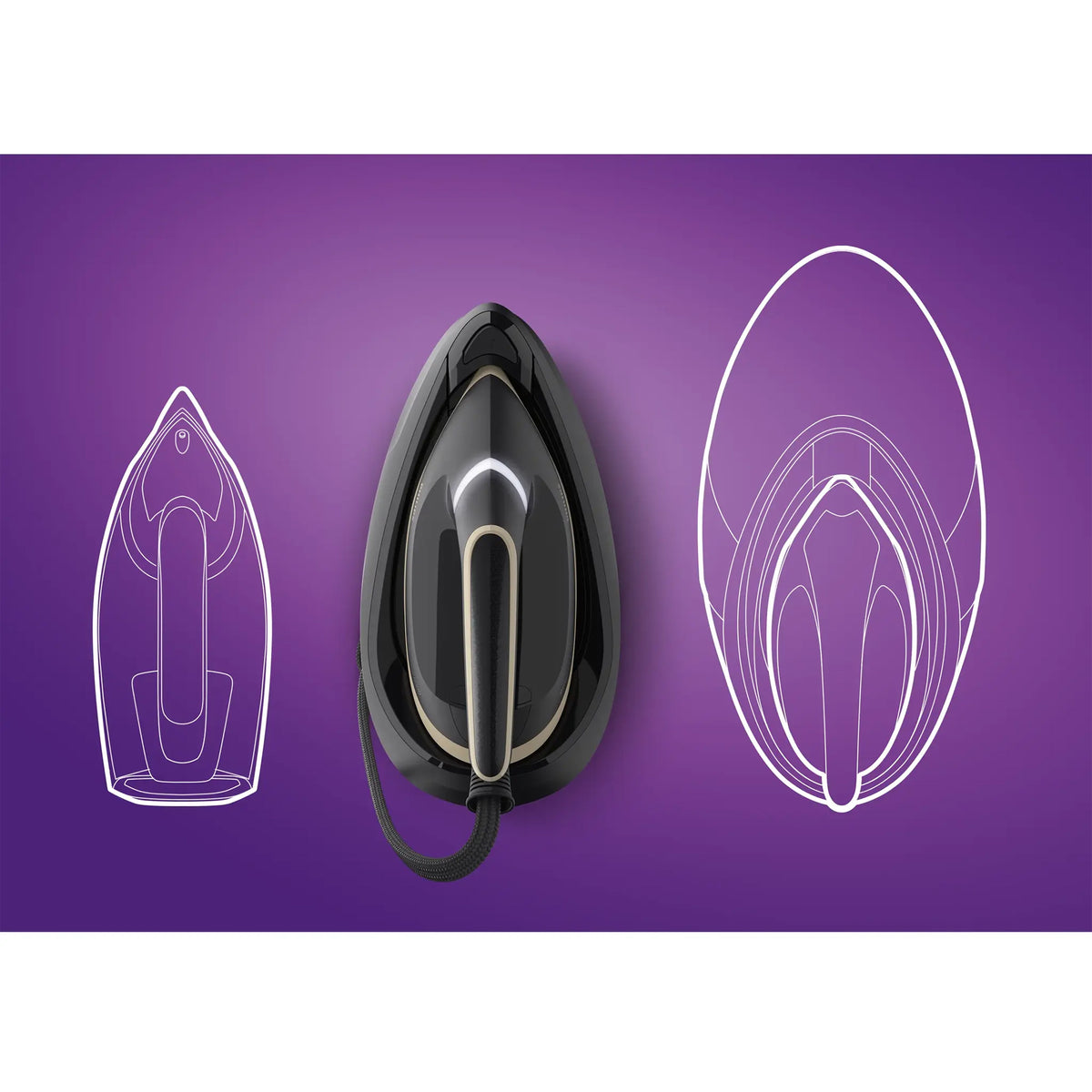 Philips PerfectCare 6000 Series Steam Generator Iron – Black - PSG6064_86