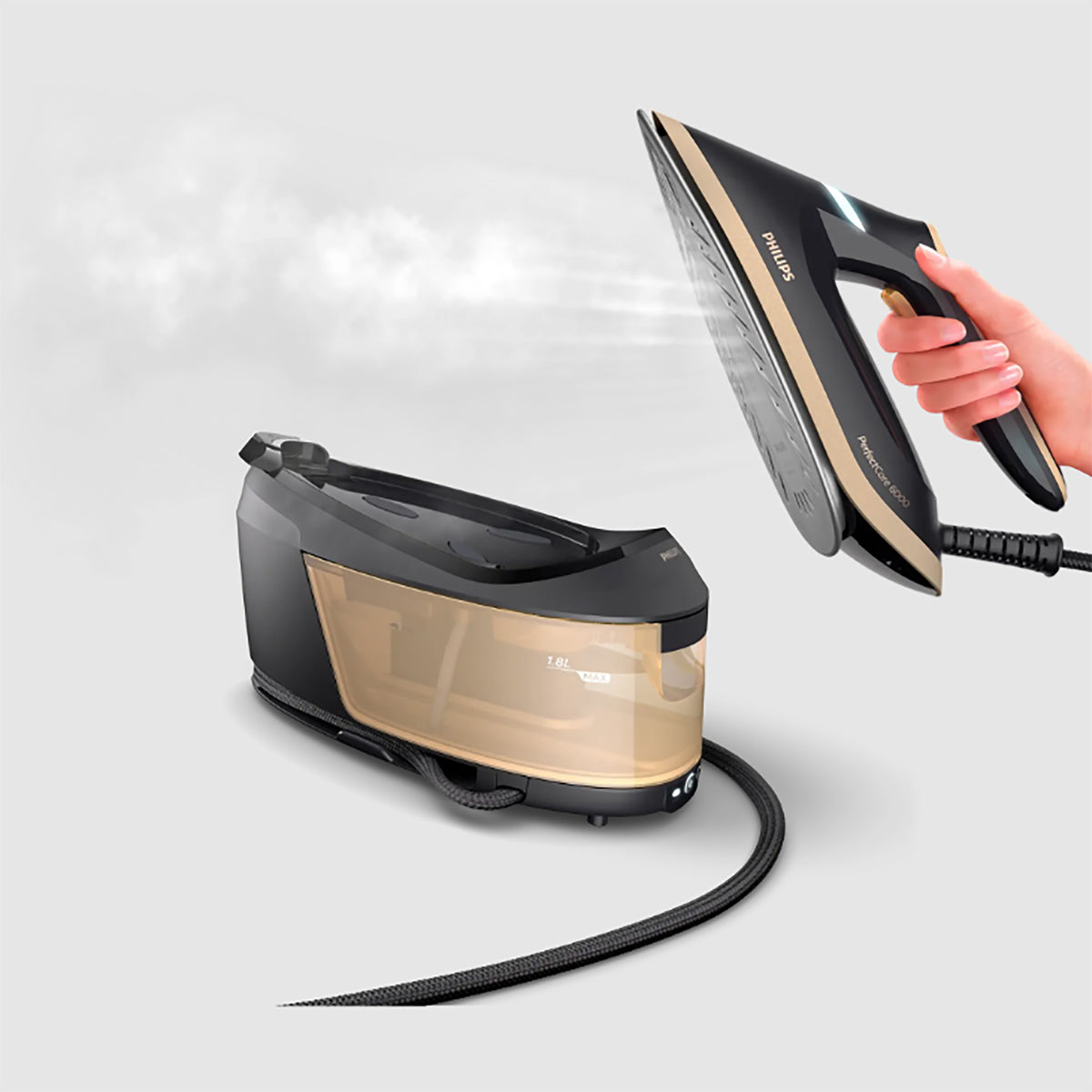 Philips PerfectCare 6000 Series Steam Generator Iron – Black - PSG6064_86