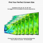 Samsung QE100QN80HUXXU 100 Inch, Ultra HD Neo QLED Television, Smart TV, Freeview HD
