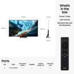 Samsung QE77S90HATXXU 77 Inch, 4K Ultra HD OLED Television, Smart TV, Freeview HD