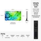 Samsung QE85QN80HAUXXU 85 Inch, 4K Ultra HD QLED Television, Smart Tv, Freeview HD