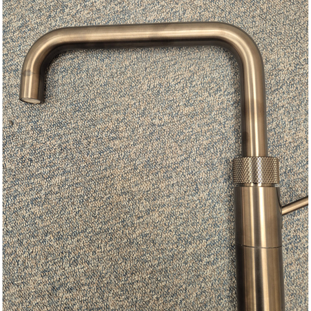 Quooker Fusion Square Cold, Hot & Boiling Water Tap in Gunmetal (TFND10C00085) - Ex-Display