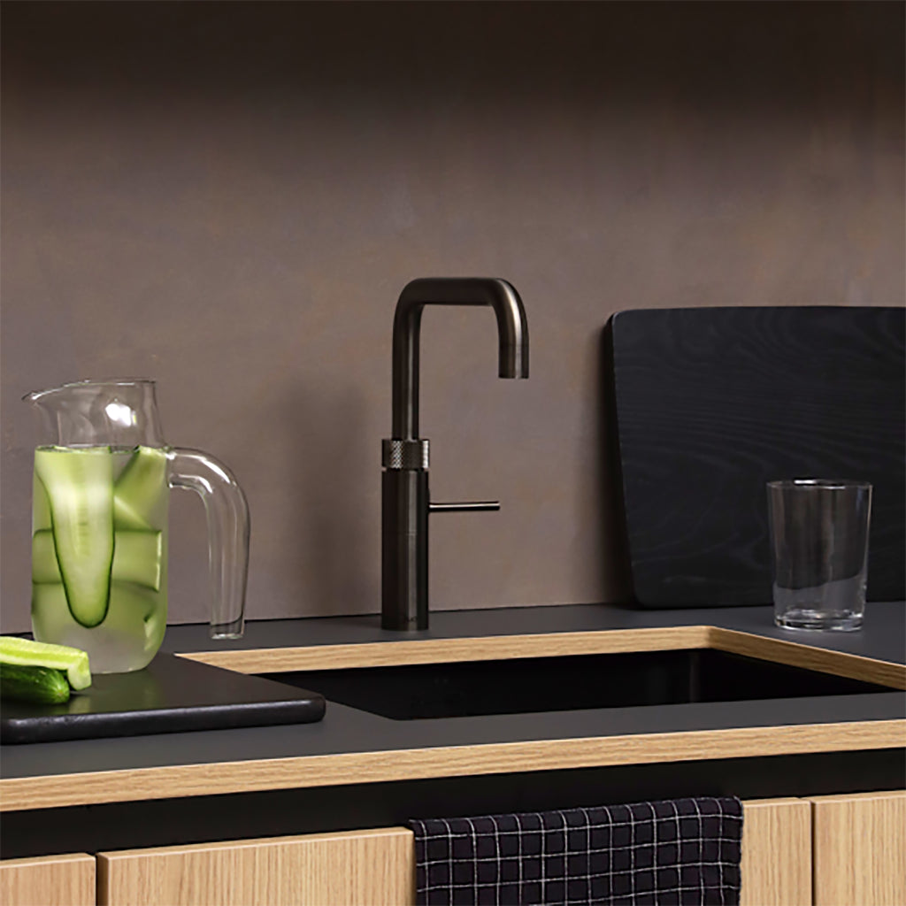 Quooker Fusion Square Cold, Hot & Boiling Water Tap in Gunmetal (TFND10C00085) - Ex-Display