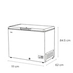 Sensis RFCHT01F300EW 111.4cm Wide Chest Freezer, Outbuilding-safe, White