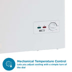 Sensis RFCHT01F97EW 54.5cm Wide Chest Freezer, Outbuilding-safe, White