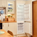 Sensis RFCMBI015470EW 177cm Tall Integrated Fridge Freezer, 180 Litre Fridge, 63 Litre Freezer, 54cm Wide, Frost Free