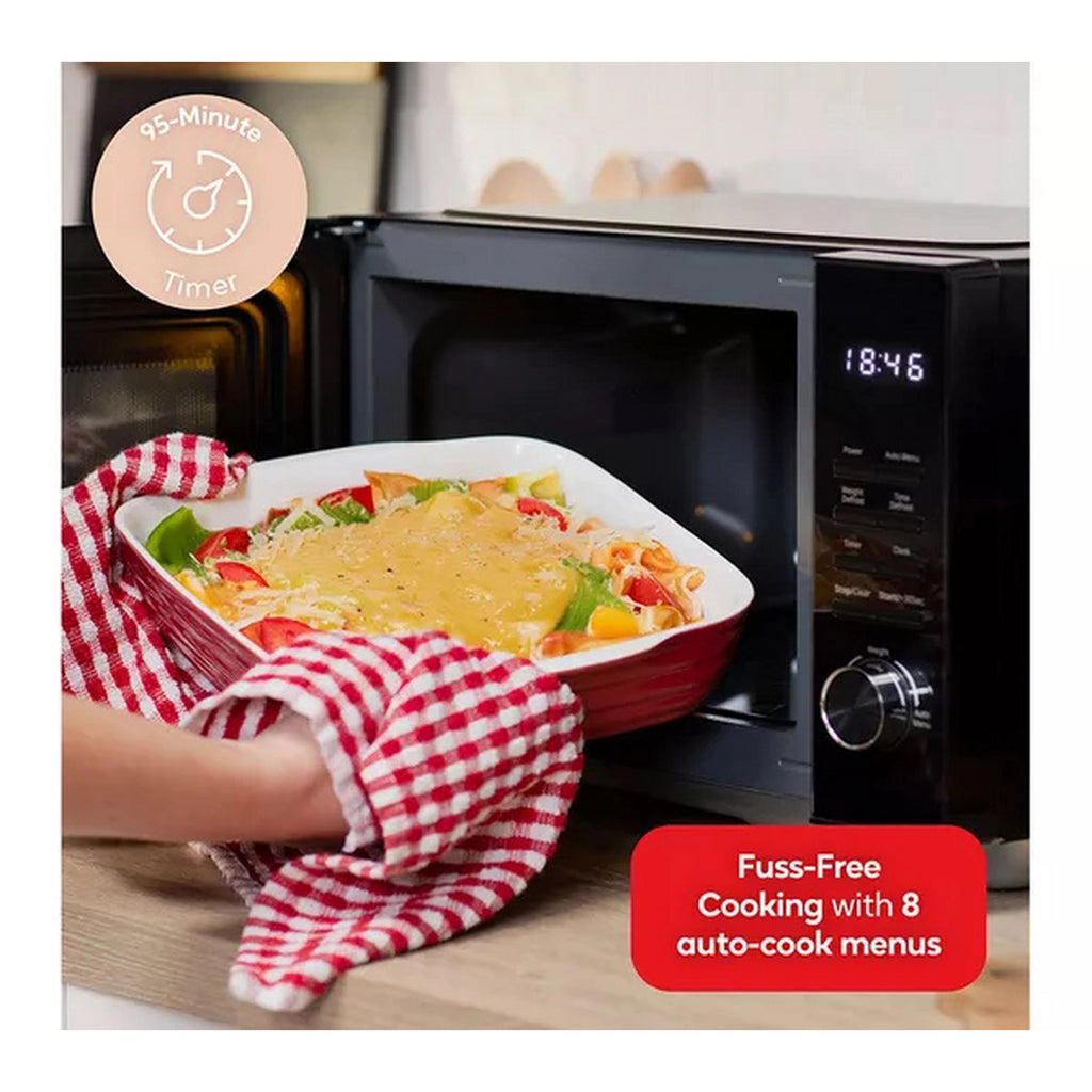Russell Hobbs 23L 800W Flatbed Digital Microwave – Black - RHFM2365B