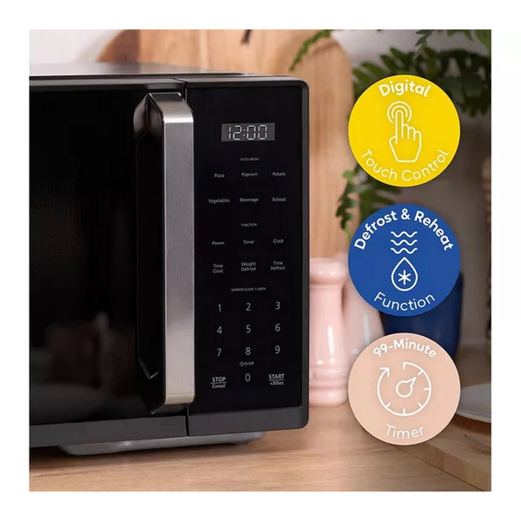 Russell Hobbs 25L 900W Touch Control Digital Microwave – Black - RHMT2512B