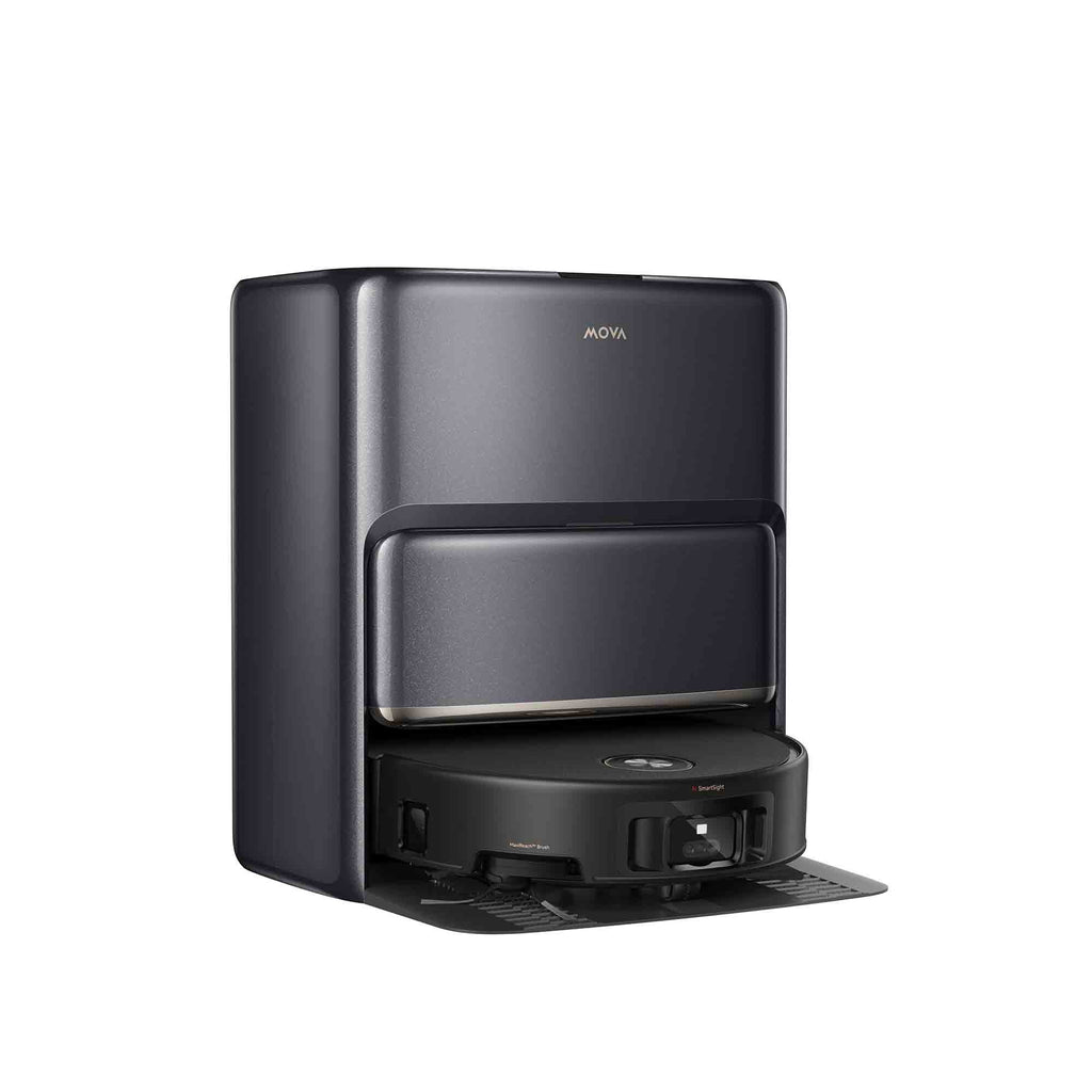 Mova TLZ783CE robot vacuum cleaner on a white background