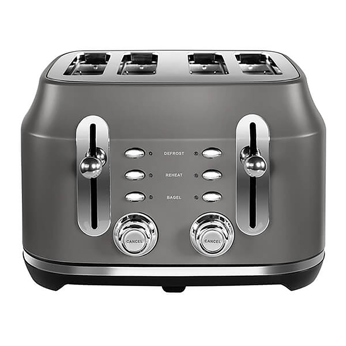 Rangemaster Classic 4 Slice Toaster in Matt Grey - RMCL4S301GY