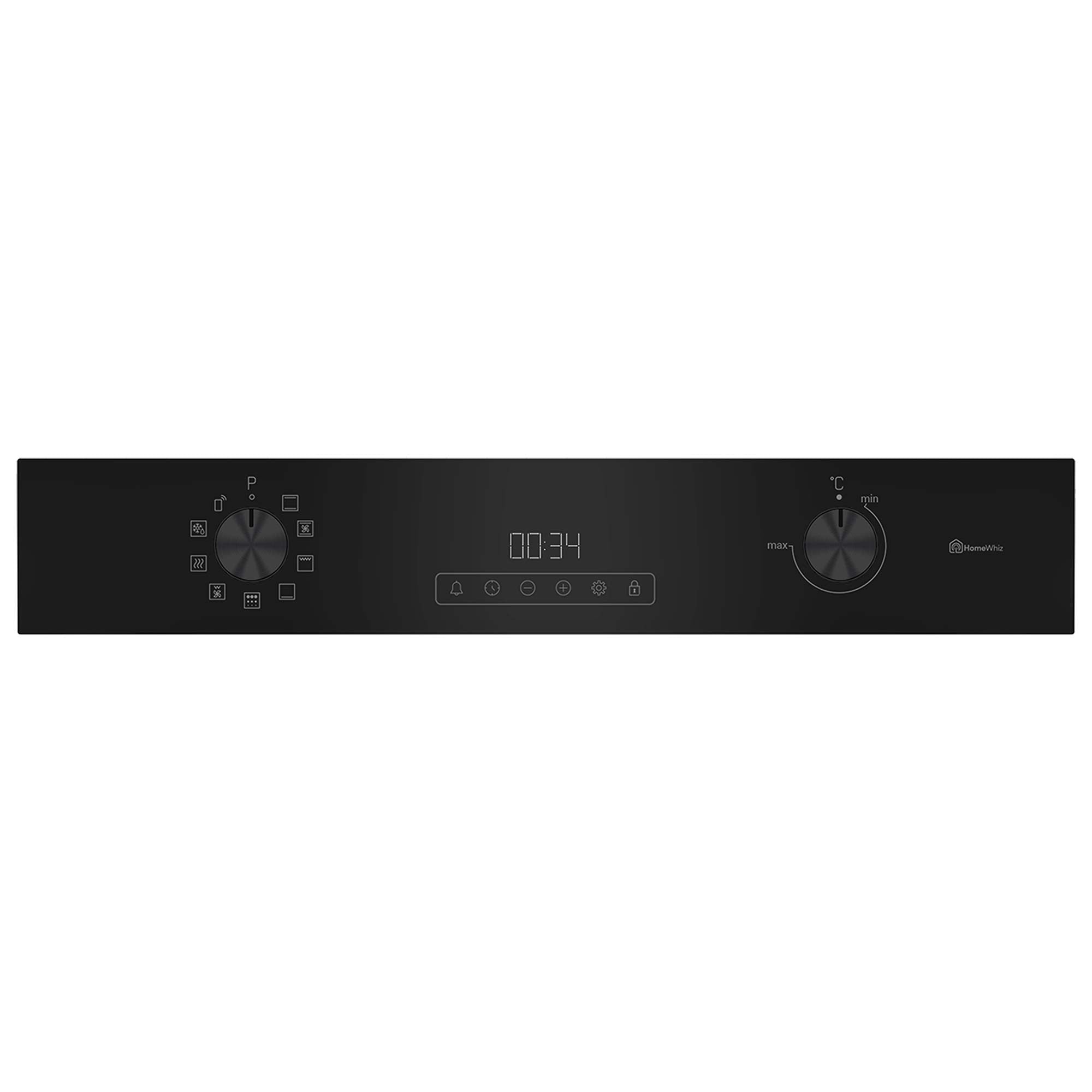Blomberg ROEN8232WBP Built-In Single Electric Fan Oven with Grill, Pyro Cleaning, Black