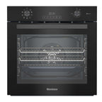 Blomberg ROEN8232WBP Built-In Single Electric Fan Oven with Grill, Pyro Cleaning, Black