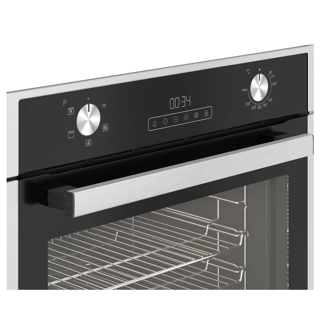 Blomberg ROEN7201X Built In Single Electric Oven with Grill, Stainless Steel