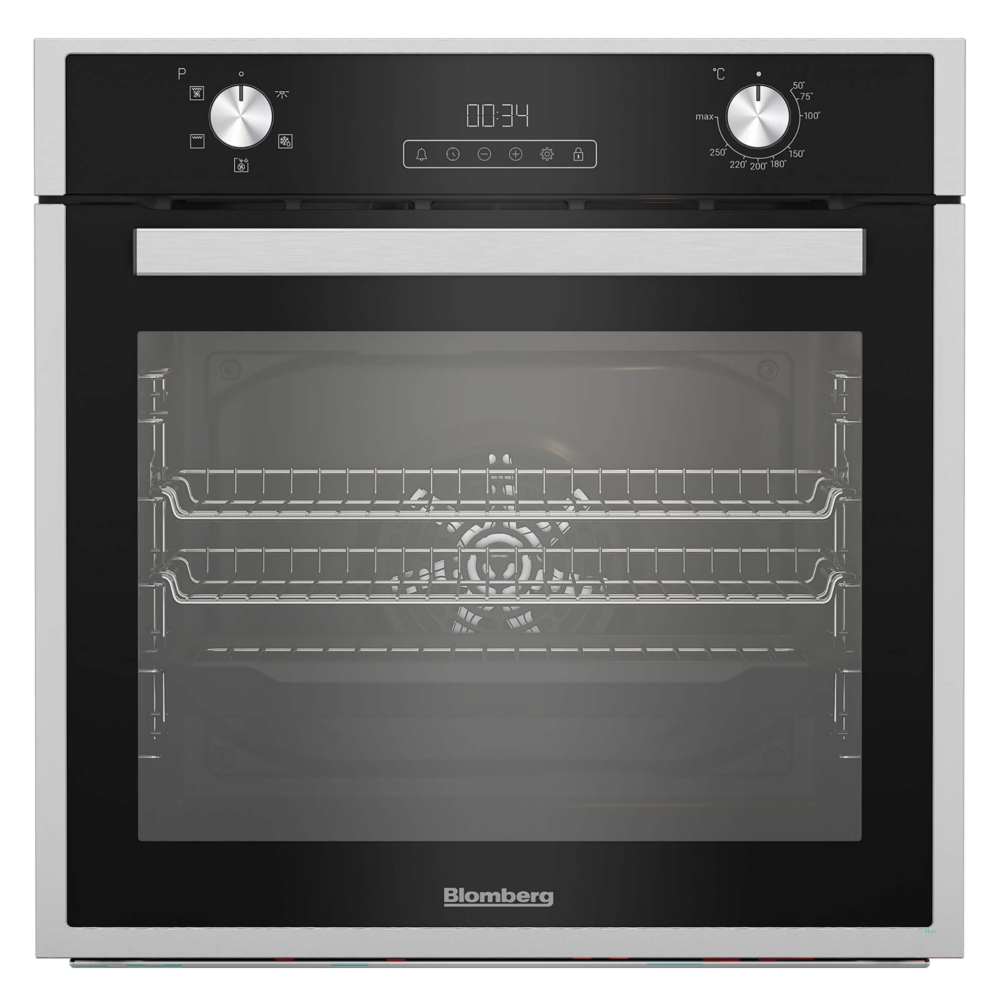 Blomberg ROEN7201X Built In Single Electric Oven with Grill, Stainless Steel