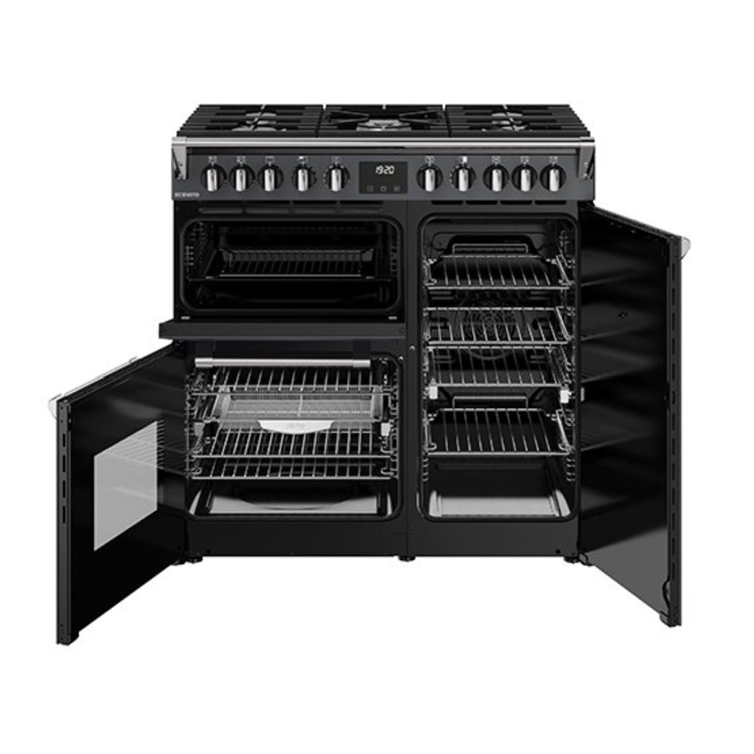 Stoves Richmond 90 Dual Fuel Range Cooker - Anthracite (Ex-Display)