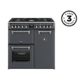 Stoves Richmond 90 Dual Fuel Range Cooker - Anthracite (Ex-Display)