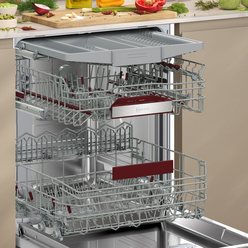 Neff S195HCX02G 14 Place Setting Integrated Dishwasher, 60cm Wide