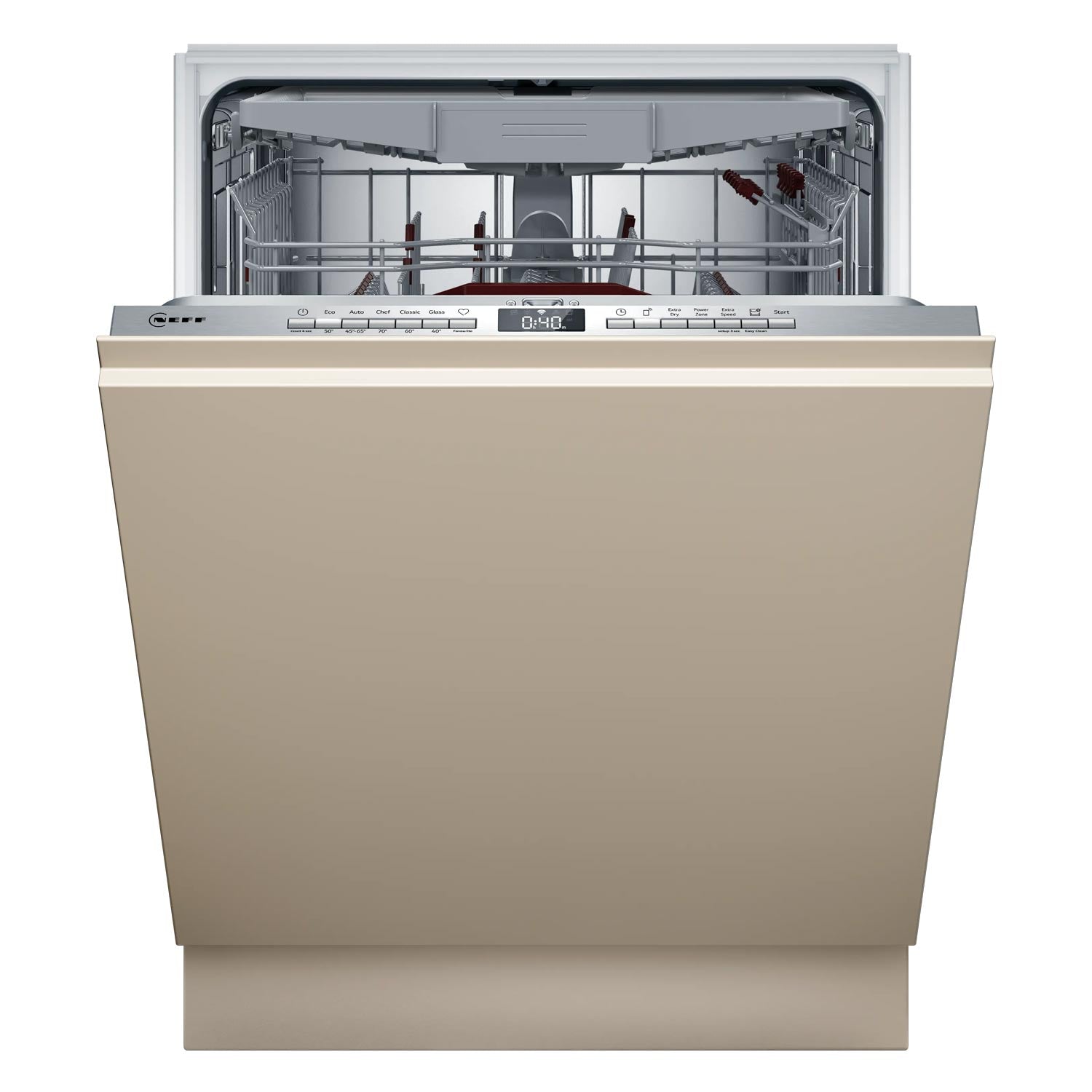 Neff S195HCX17G 14 Place Setting Integrated Dishwasher, 60cm Wide