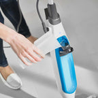Shark Klik n'Flip Manual Steam Pocket Mop – White & Blue | S6001UK