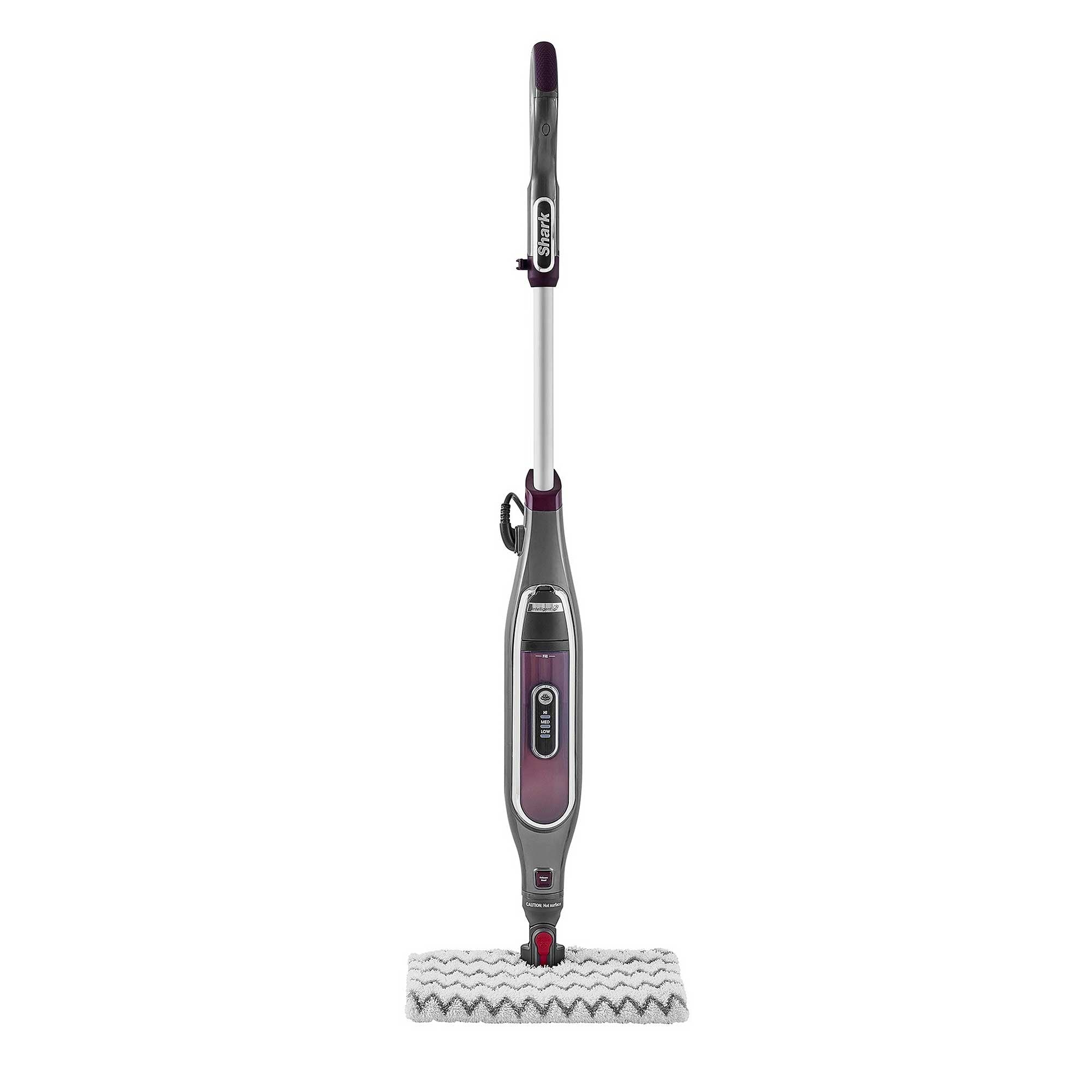 Shark Klik n'Flip Automatic Steam Pocket Mop – Shark Steel Grey & Bordeaux | S6003UK