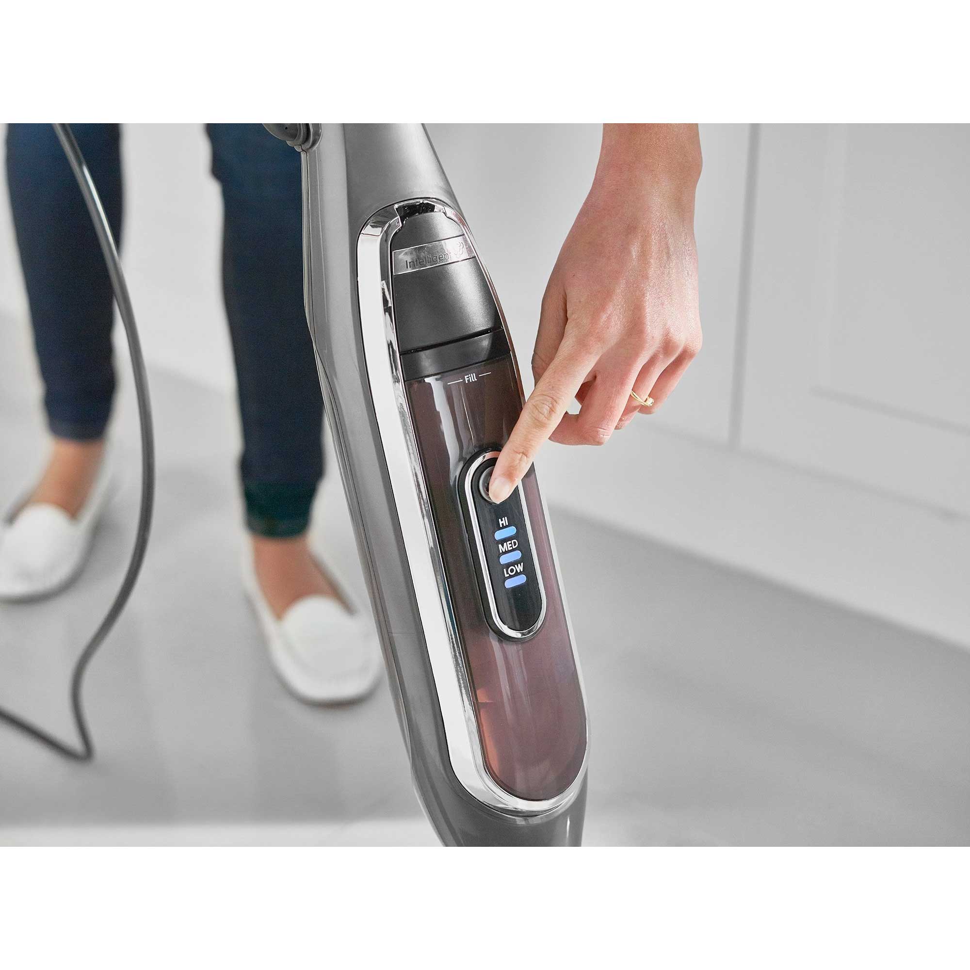 Shark Klik n'Flip Automatic Steam Pocket Mop – Shark Steel Grey & Bordeaux | S6003UK