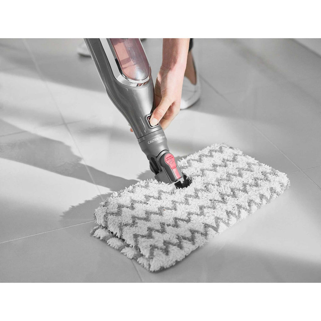 Shark Klik n'Flip Automatic Steam Pocket Mop – Shark Steel Grey & Bordeaux | S6003UK