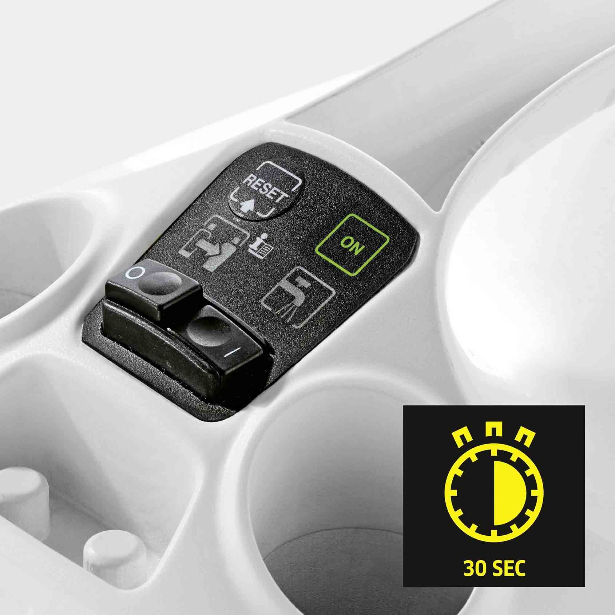 Karcher SC3 EasyFix Steam Cleaner in White - 15136520