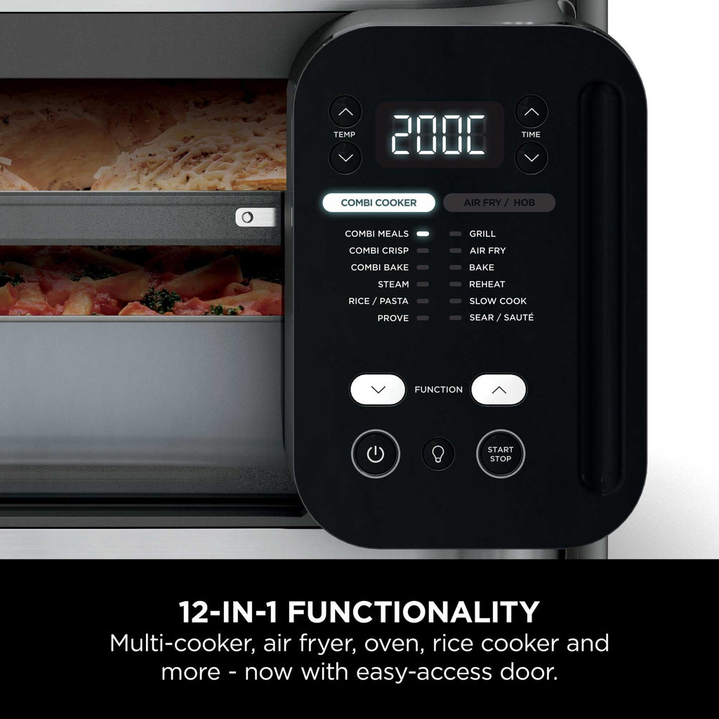 Ninja Combi 12-in-1 Multi-Cooker, Oven & Air Fryer – Grey | SFP700UK