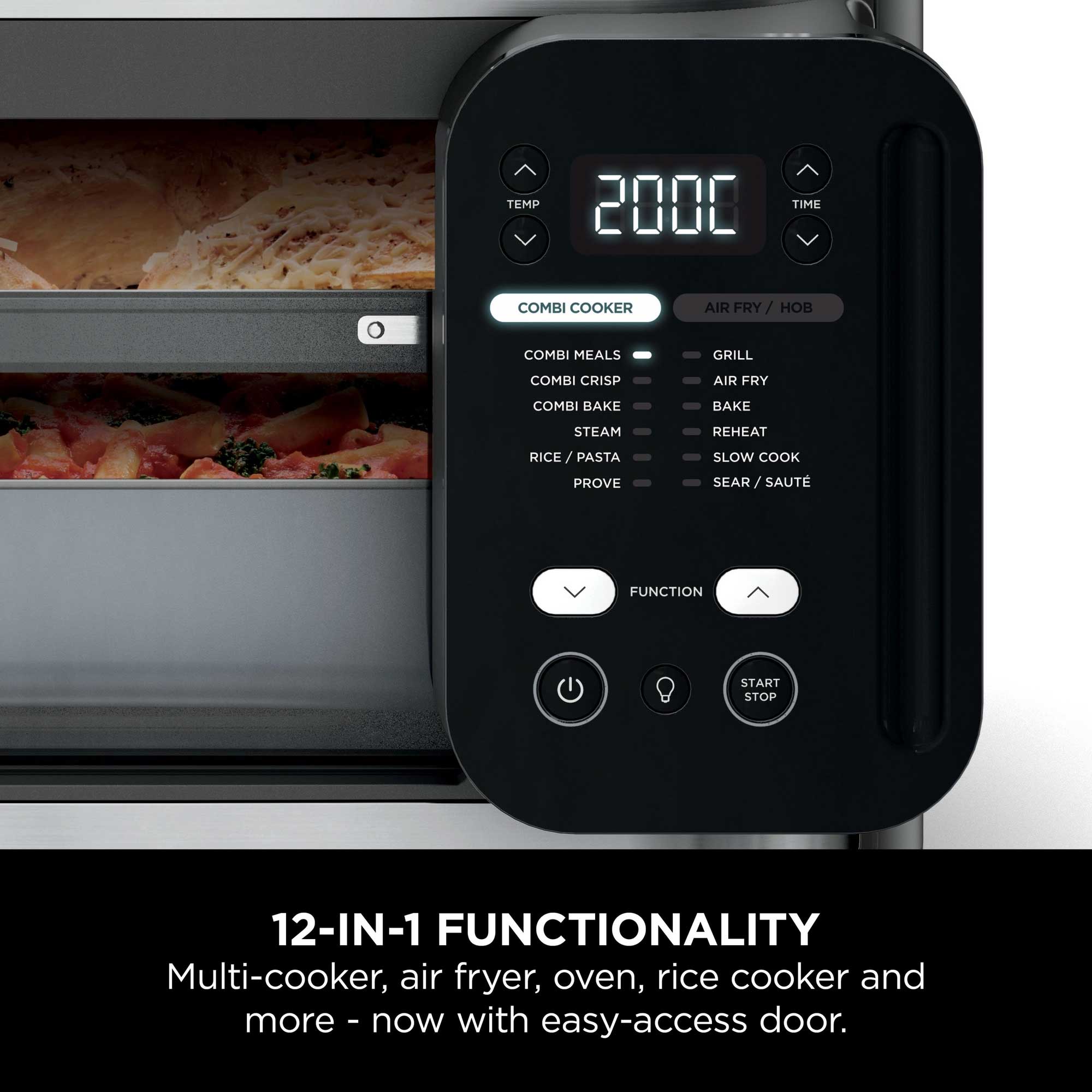 Ninja Combi 12-in-1 Multi-Cooker, Oven & Air Fryer – Grey | SFP700UK