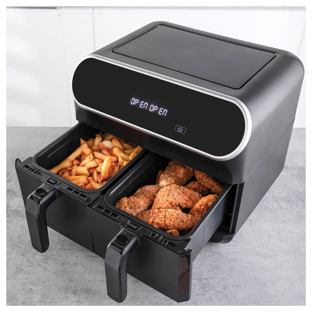Statesman Digital Dual Zone 8L Air Fryer – Black (SKAF08017BK)