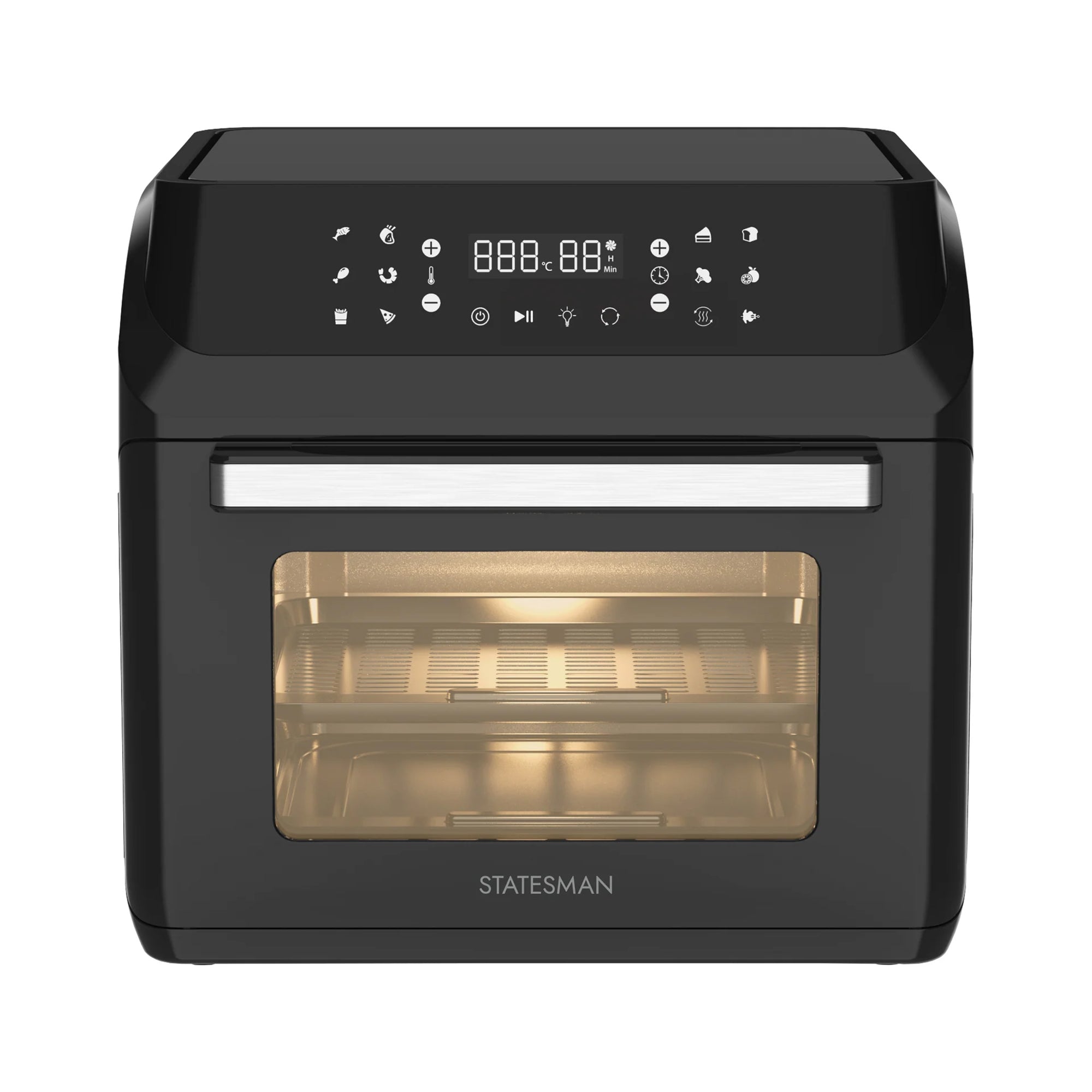 Statesman Digital 15L 1700W Air Fryer Oven – Black (SKAO15017BK)