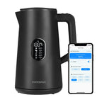 Statesman 1.5L 1800W Smart Jug Kettle - Black (SKK01518B)