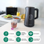 Statesman 1.5L 1800W Smart Jug Kettle - Black (SKK01518B)