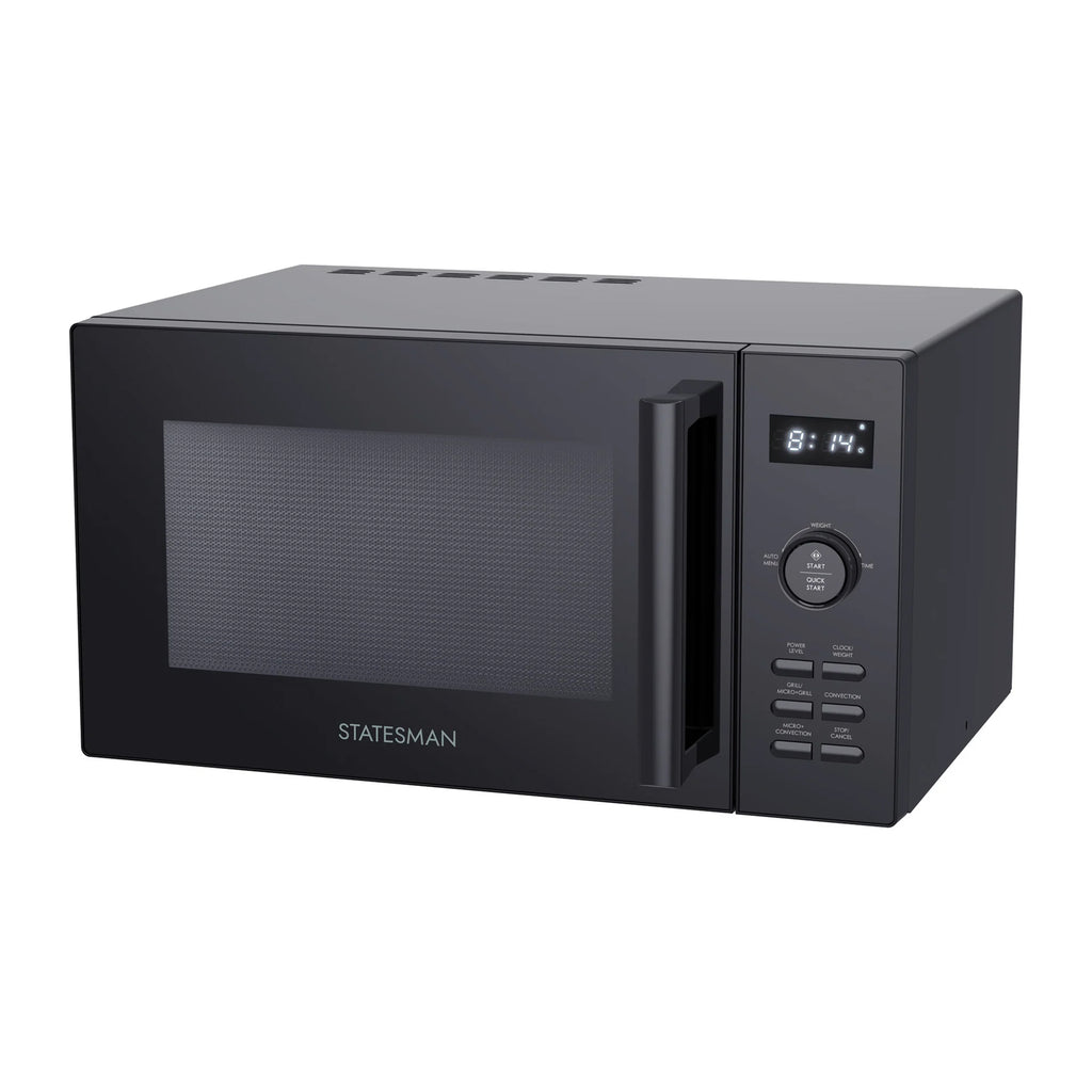 Statesman 25 Litre 900W Digital Combination Microwave – Black (SKMC0925DSB)