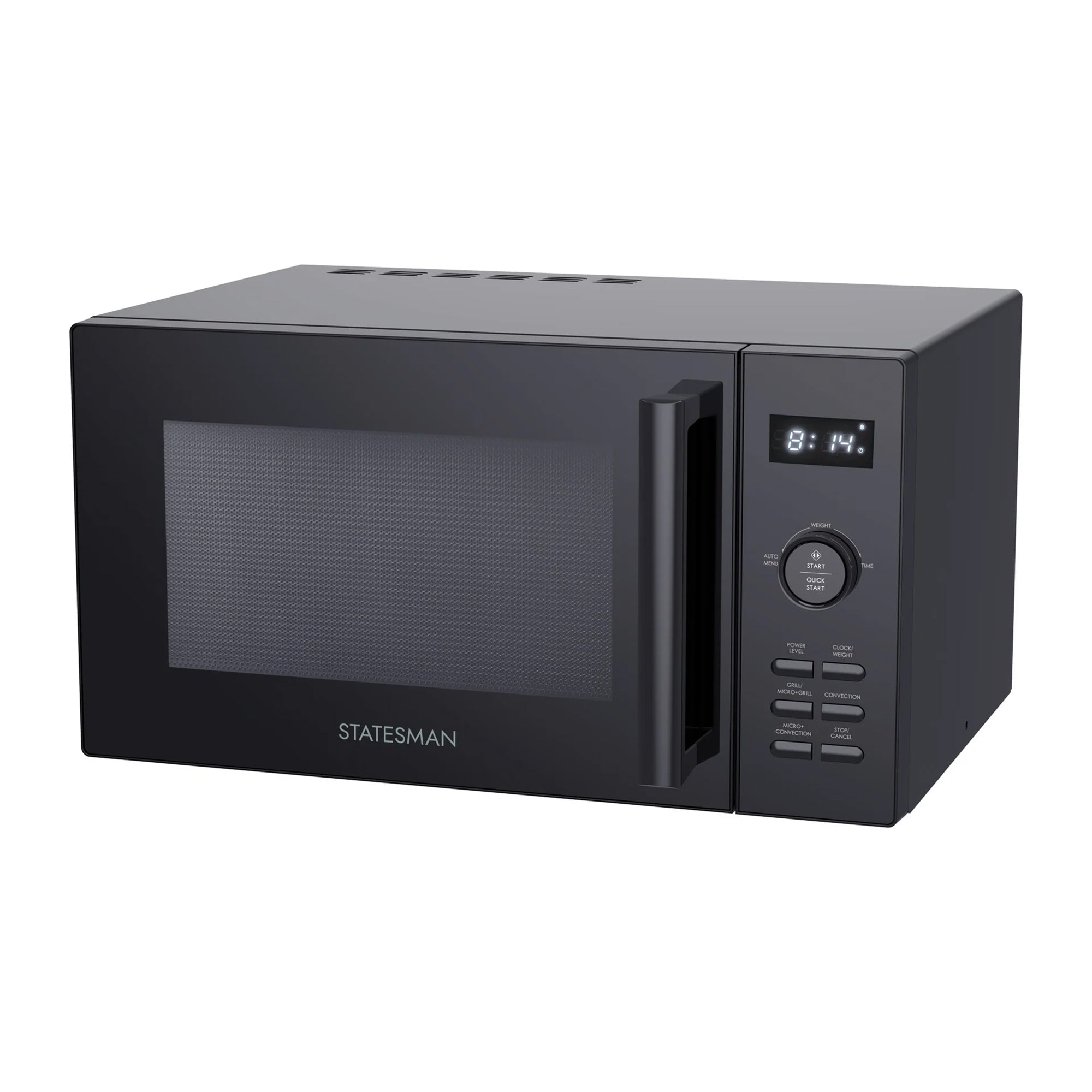 Statesman 25 Litre 900W Digital Combination Microwave – Black (SKMC0925DSB)