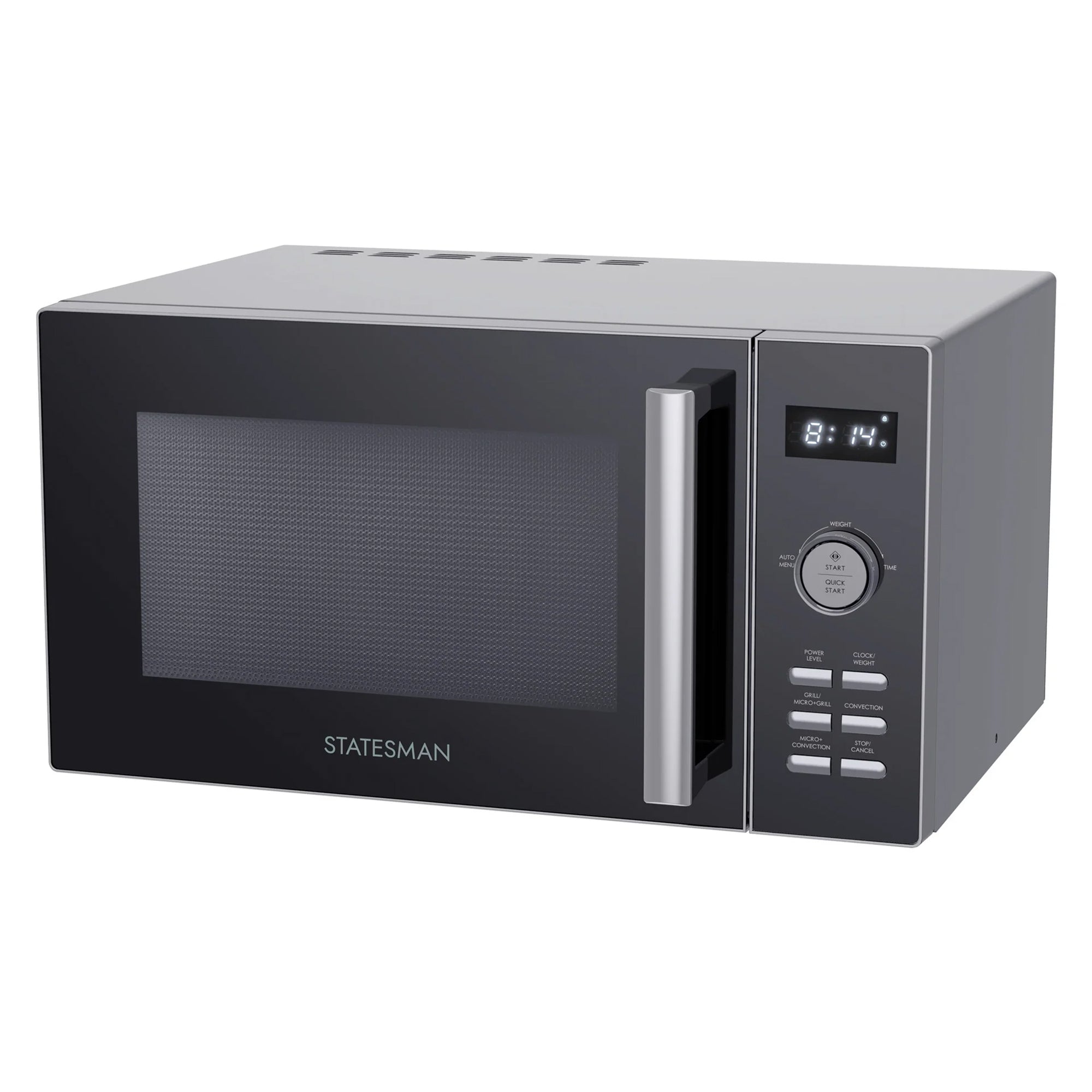 Statesman 25 Litre 900W Digital Combination Microwave – Silver (SKMC0925DSS)
