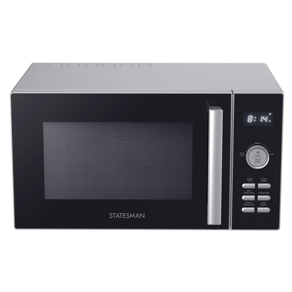 Statesman 25 Litre 900W Digital Combination Microwave – Silver (SKMC0925DSS)